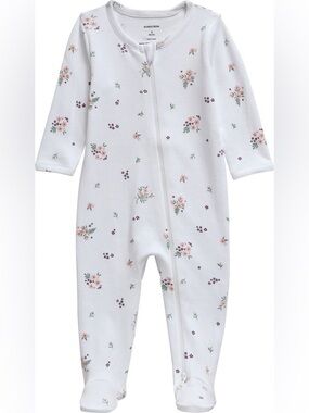 Print Cotton Footie